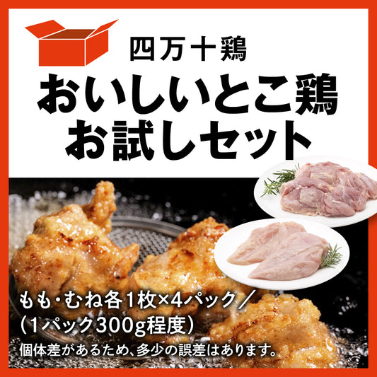 四万十鶏 おいしいとこ鶏 お試しセット