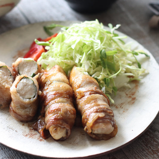 ささみの豚肉巻き