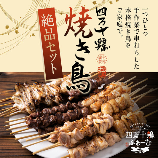 【絶品セット】四万十鶏　焼き鳥セット