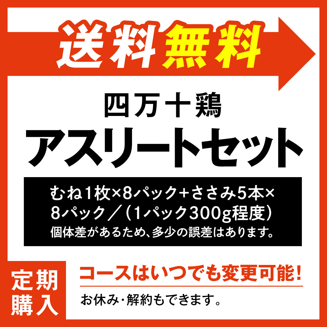 四万十鶏　定期購入　アスリートセット